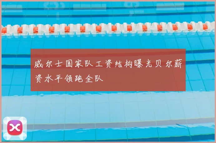 威尔士国家队工资结构曝光贝尔薪资水平领跑全队